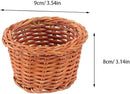 Set of 5 Mini Wicker Baskets for Dollhouses & DIY Décor