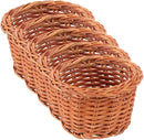 Set of 5 Mini Wicker Baskets for Dollhouses & DIY Décor
