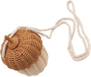 Kids' Rattan Acorn Basket | Woven Storage & Photo Prop