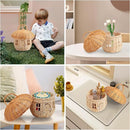 Rattan Mushroom Basket for Storage & Home Décor